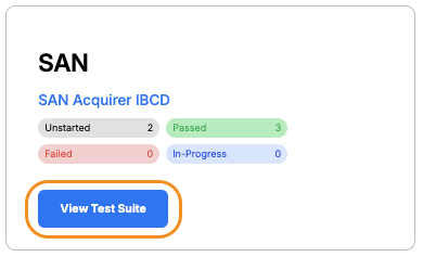 test suite