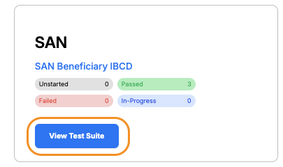 test suite