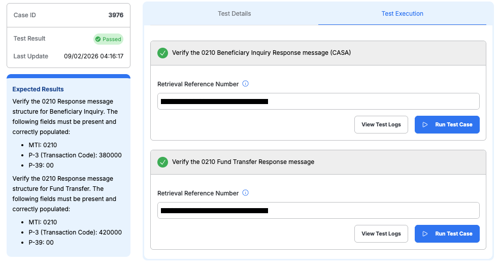 test suite
