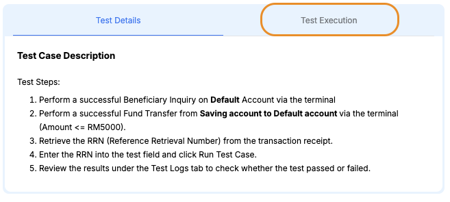 test suite
