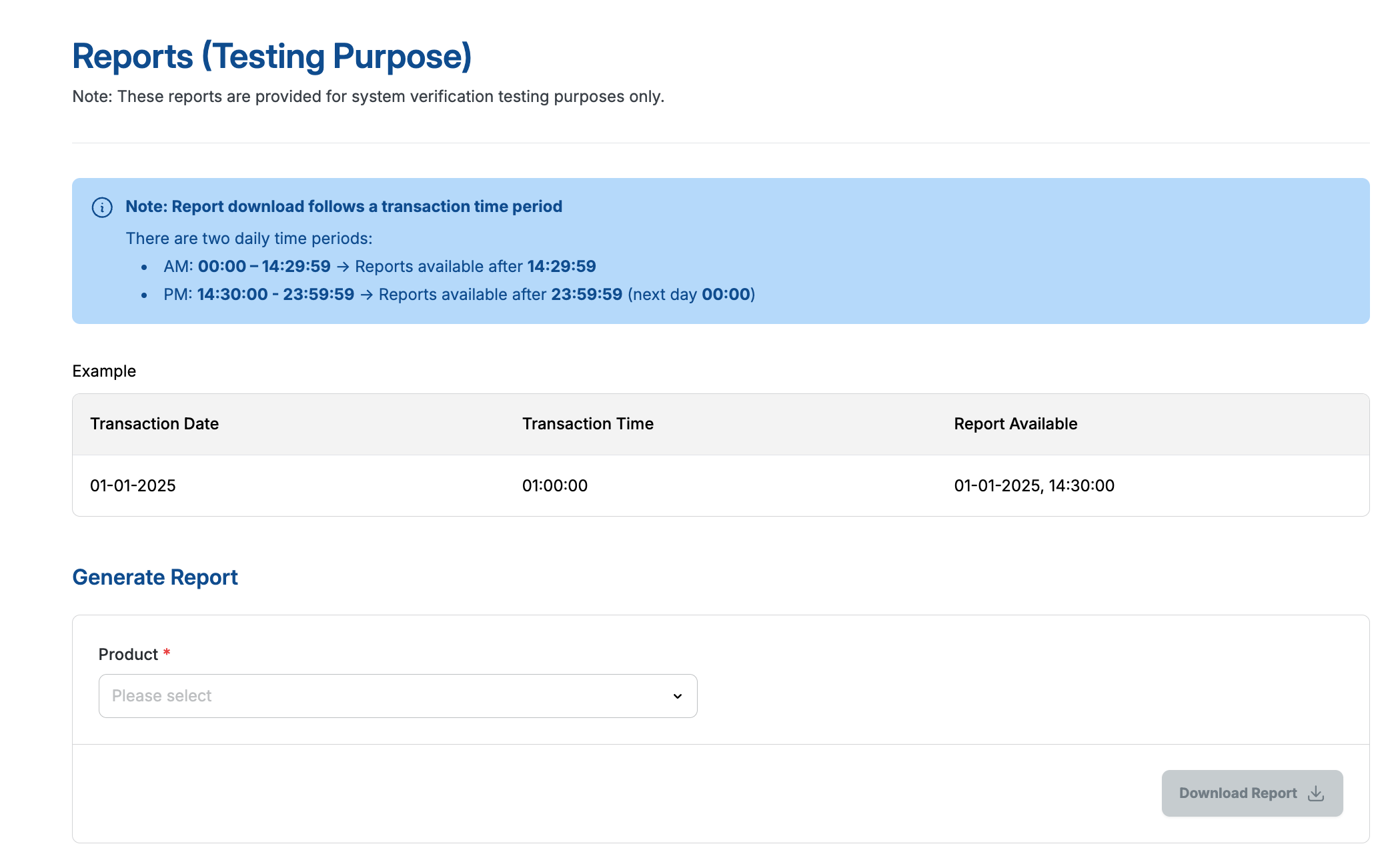 test suite